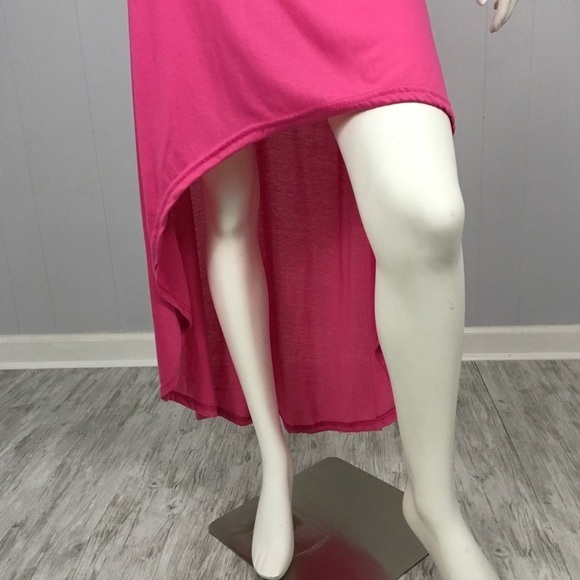Pink Hi Lo Tank Top Dress sz S Summer Comfortable Like new Woman’s - Picture 5 of 9